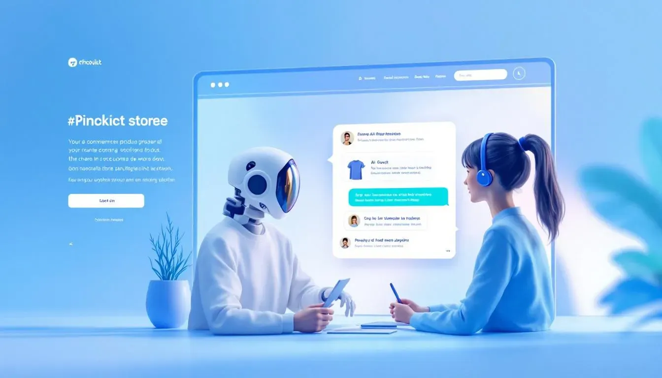 E-Commerce Produkt-Beratungsgespräch zwischen Kunde und KI-Agent in mehreren Sprachen